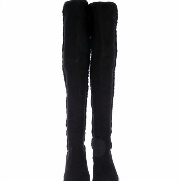 COPY - Stuart Weitzman Parka Over-The-Knee Boots - Picture 3 of 8